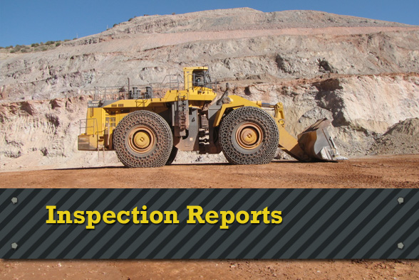 IEDA Equipment Inspection Reports